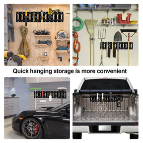 E-Track Wall Mounted Storage Bins